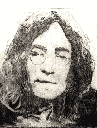 Lennon the Beatles Original CBY art etching und drypoint