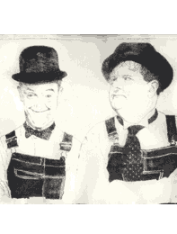 Radierung Kaltnadelradierung Stan Laurel Oliver Hardy Stummfilm Schauspieler Kult Star Film und Kino Original CBY art etching und drypoint